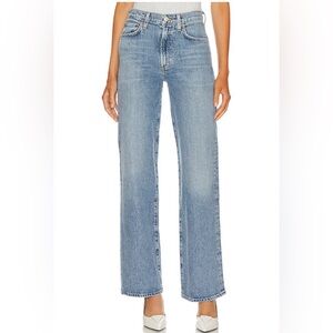 Harper Mid Rise Relaxed Straight Jeans in Flash
AGOLDE